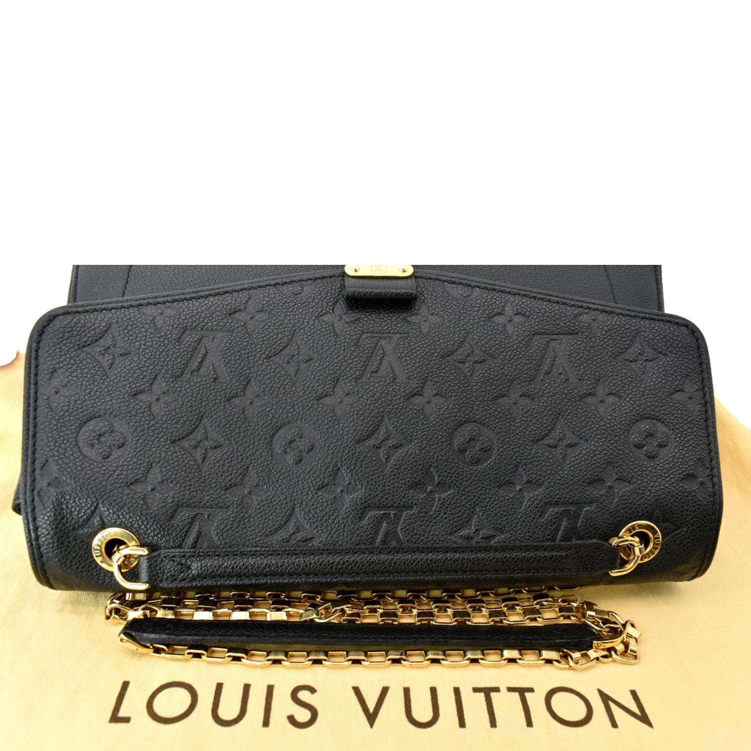 Louis Vuitton - Authenticated Saint-Germain Handbag - Leather Blue Plain for Women, Very Good Condition