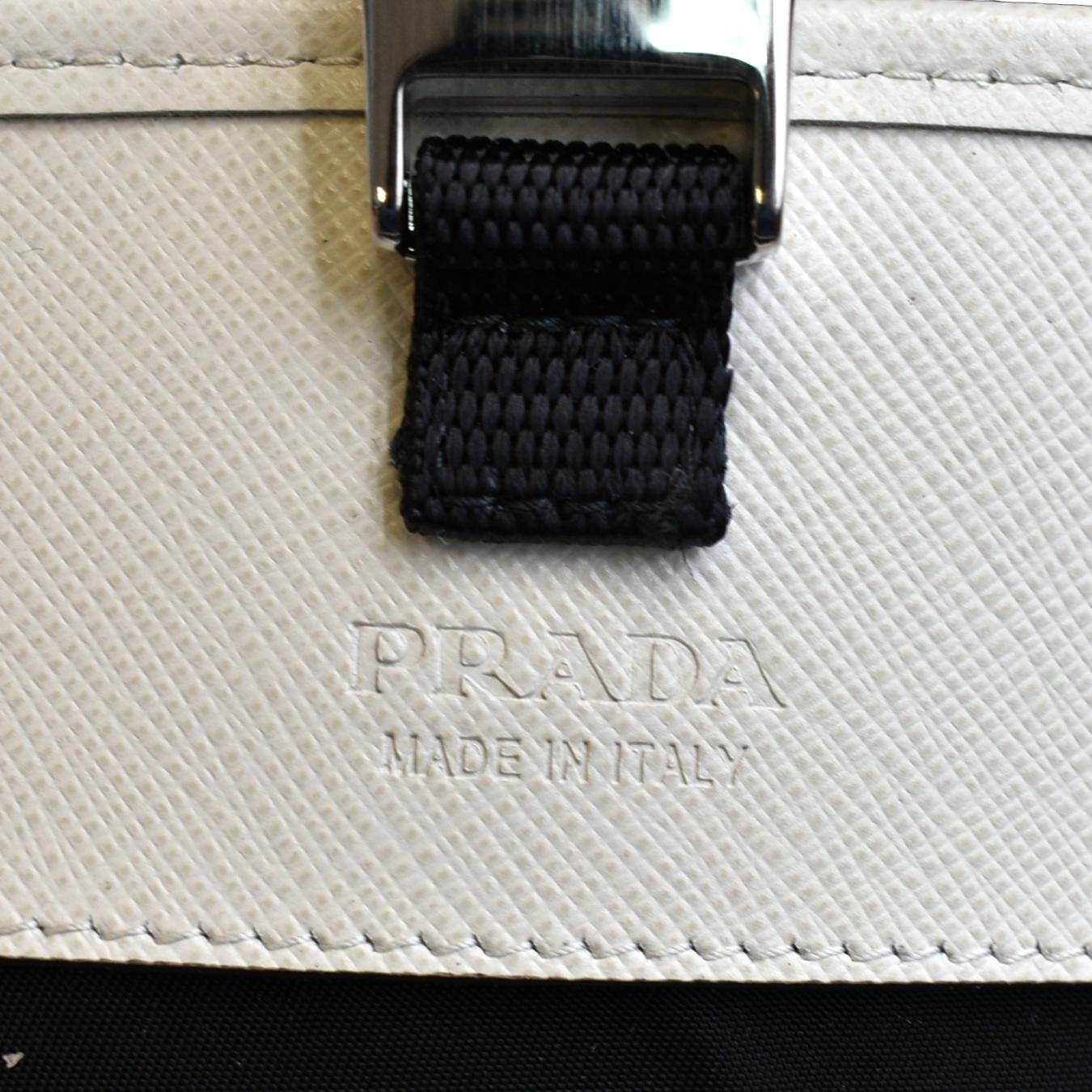 Prada Re-nylon And Saffiano Leather Smartphone Case - Tobacco