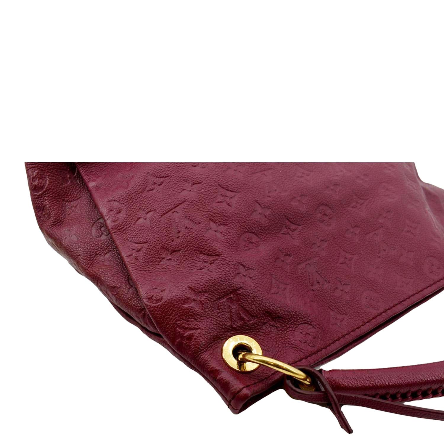 Brown Louis Vuitton Monogram Empreinte Artsy MM Hobo Bag – Designer Revival