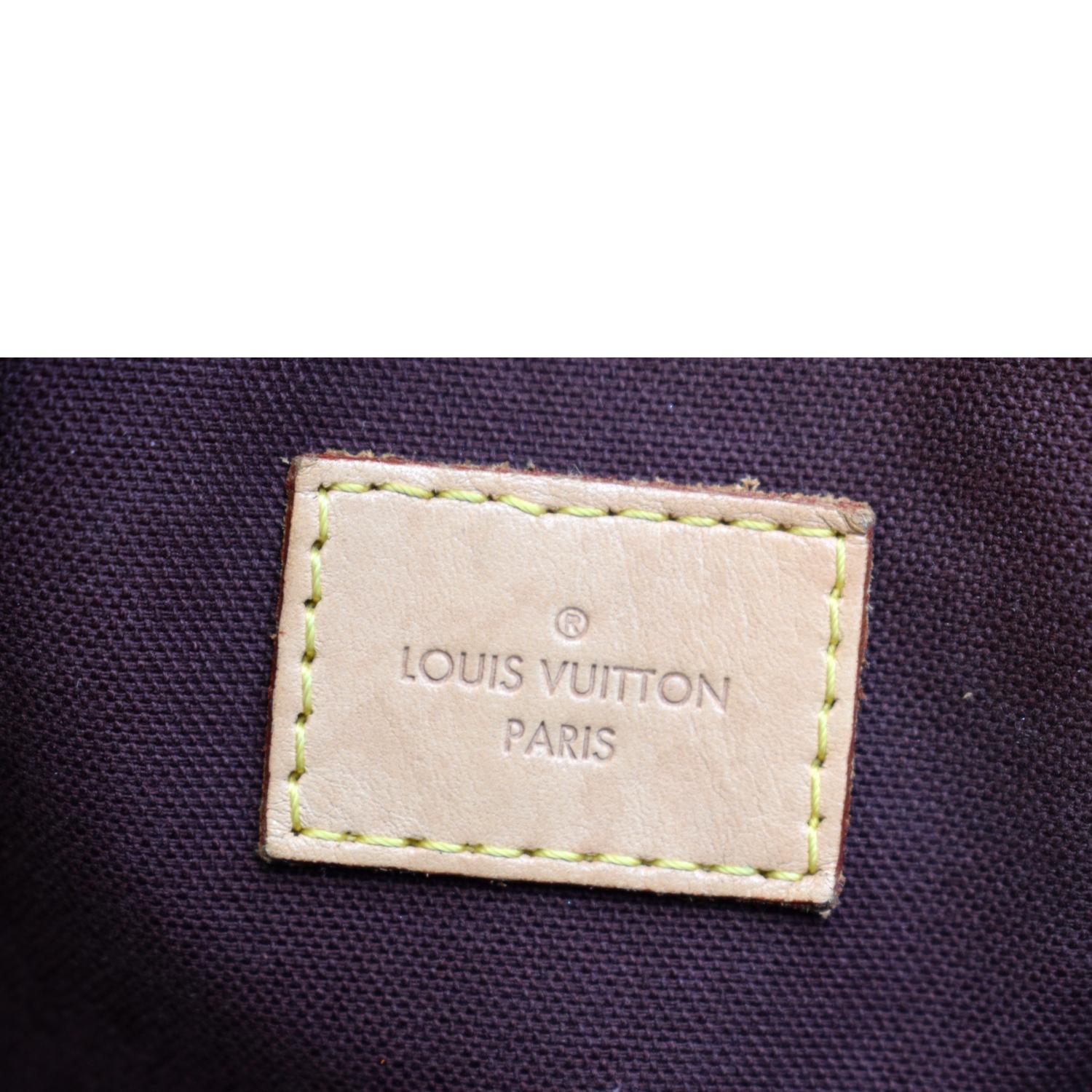 LOUIS VUITTON Rivoli PM Monogram Canvas Shoulder Bag Brown