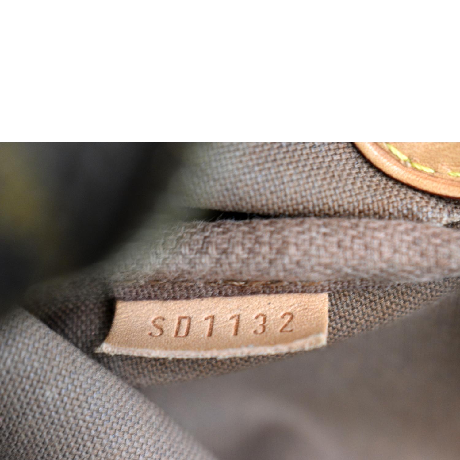 Eva leather handbag Louis Vuitton Brown in Leather - 37060060