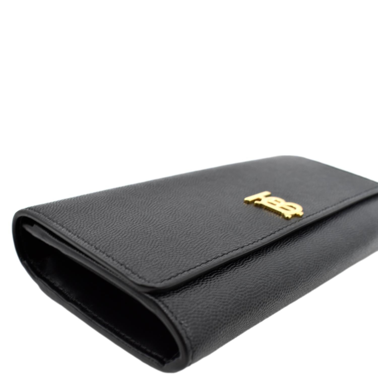Burberry Women's TB Leather Wallet - Black One-Size