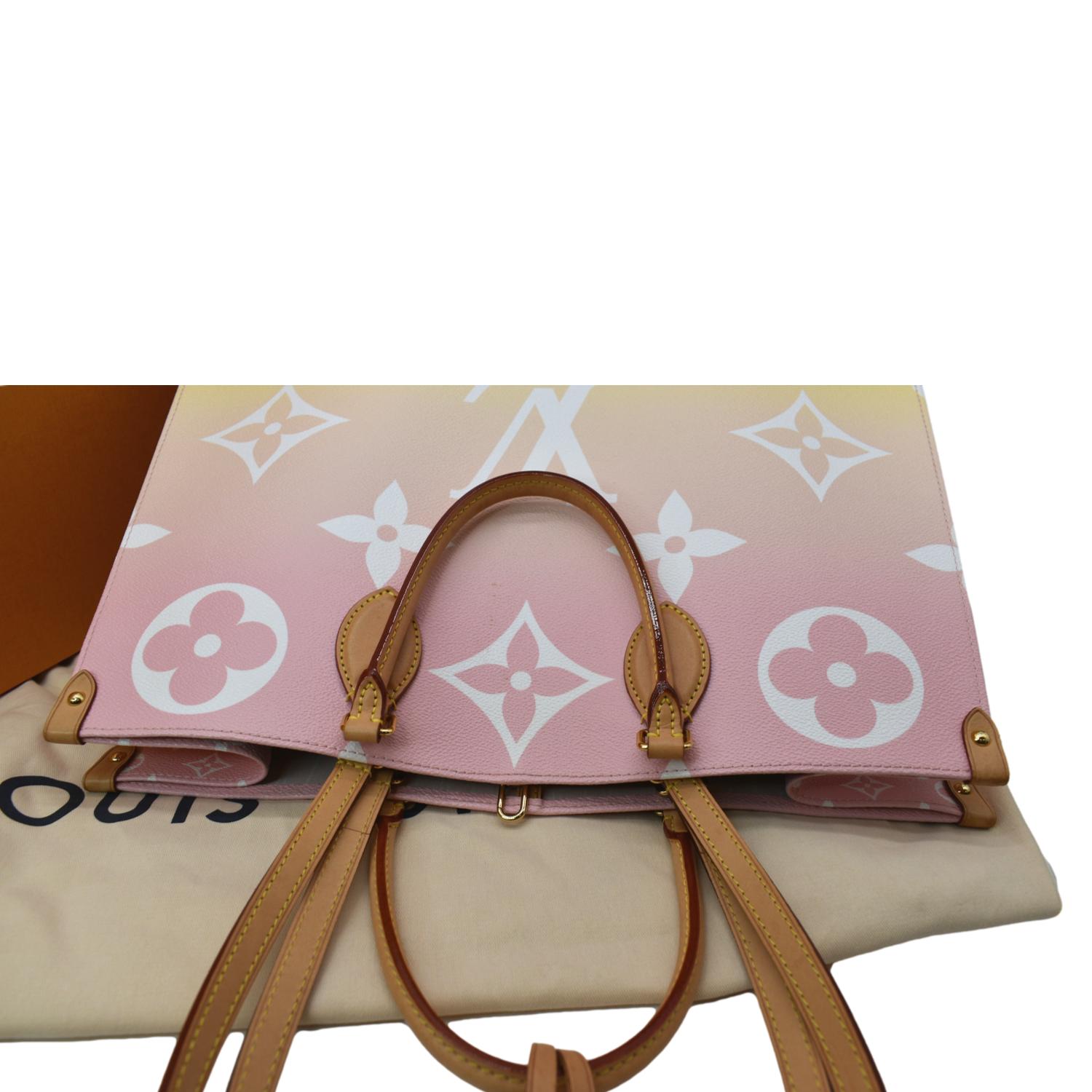 Louis Vuitton LV Onthego Ibiza Exclusive GM By The Pool Pink in Coated  Canvas - US