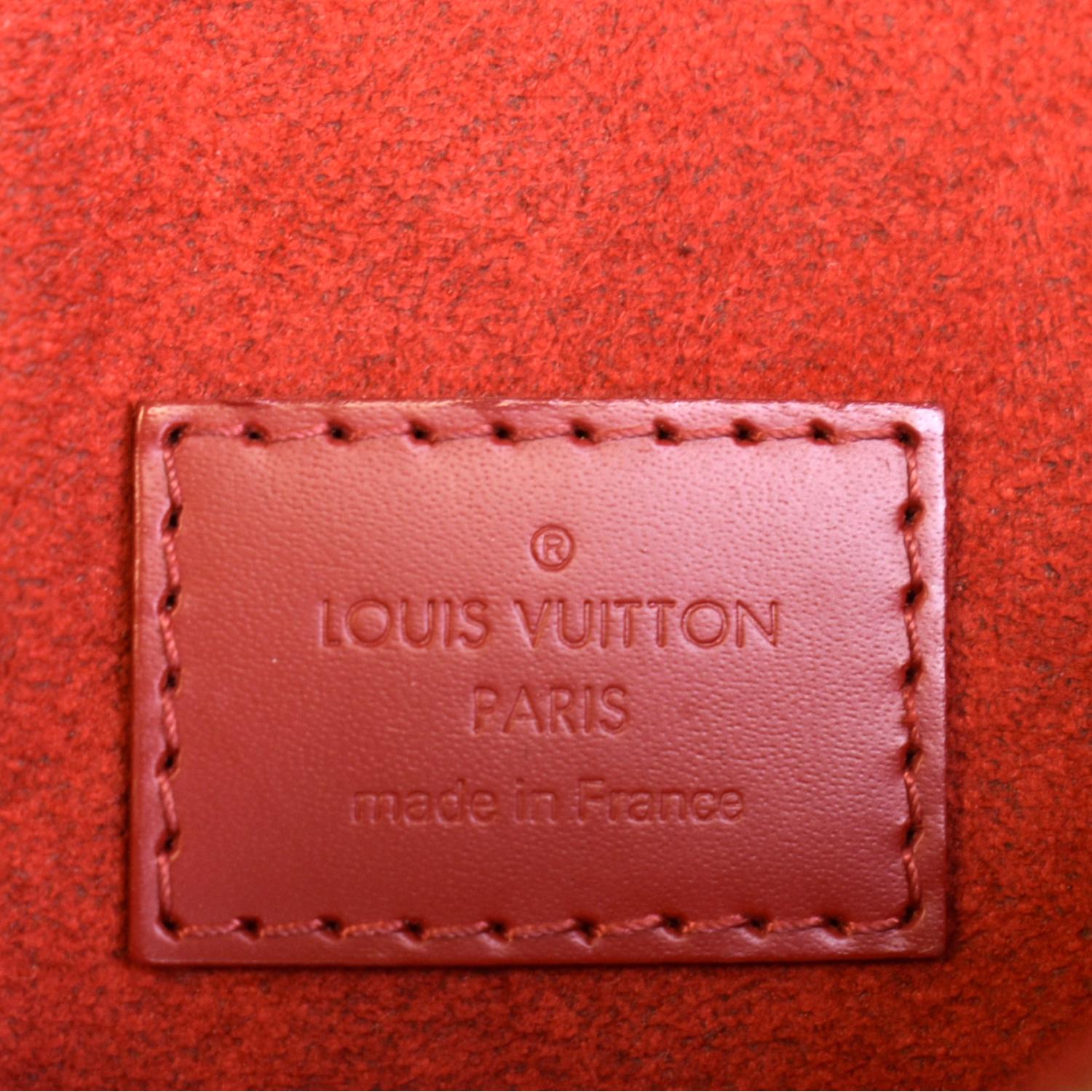 Louis Vuitton 'Damier Ebene Caissa Clutch' – Brilliant Clothing Boutique Inc