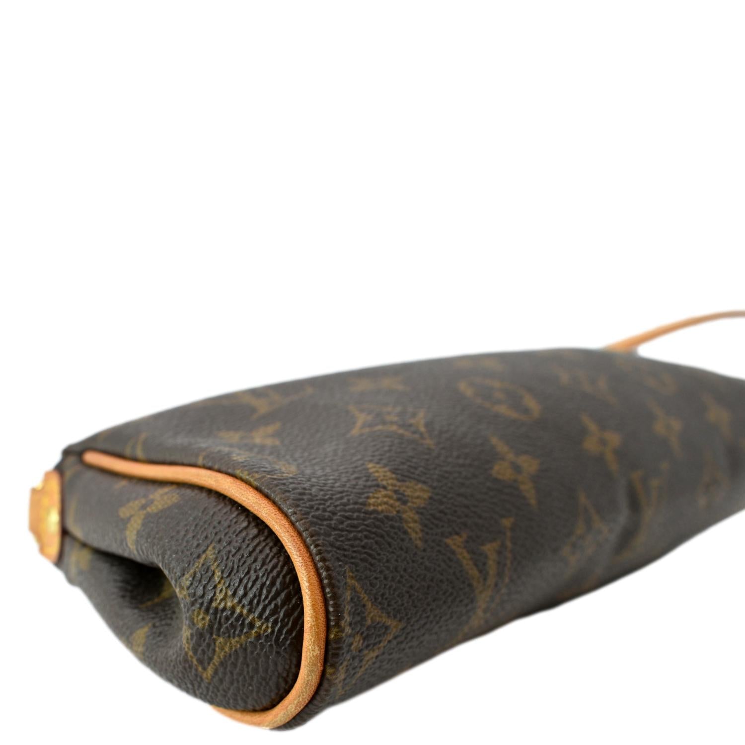 Eva leather handbag Louis Vuitton Brown in Leather - 37060060
