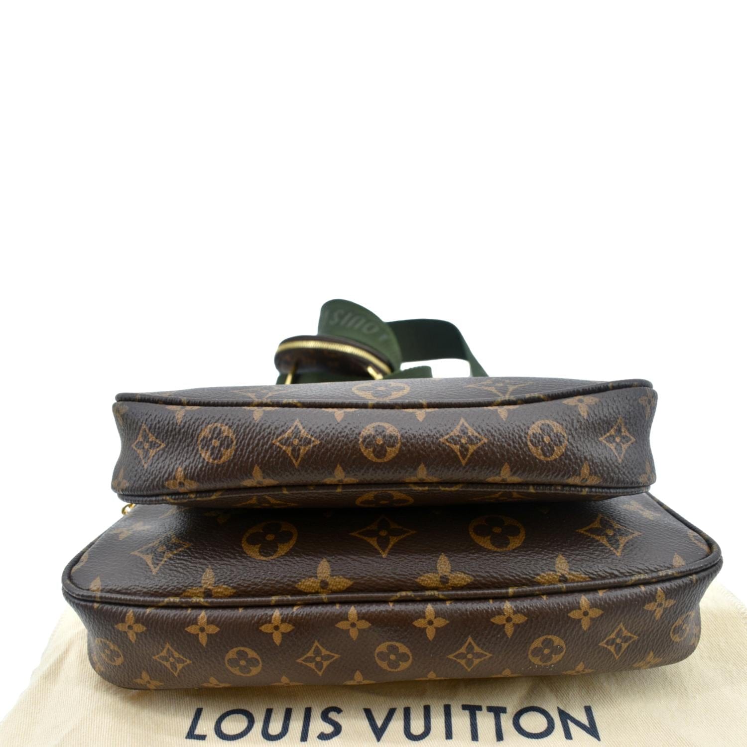 Louis Vuitton Pochette Multi Accessories Kaki Green Monogram Canvas Sh -  MyDesignerly
