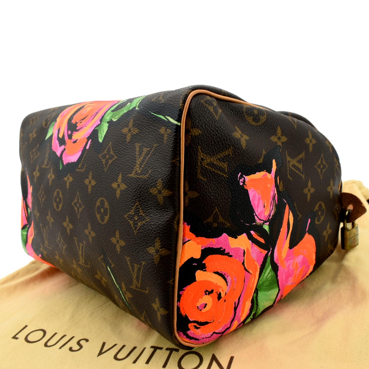 Louis Vuitton Rose Monogram Limited Edition Speedy Bouclettes Round Bag  Louis Vuitton