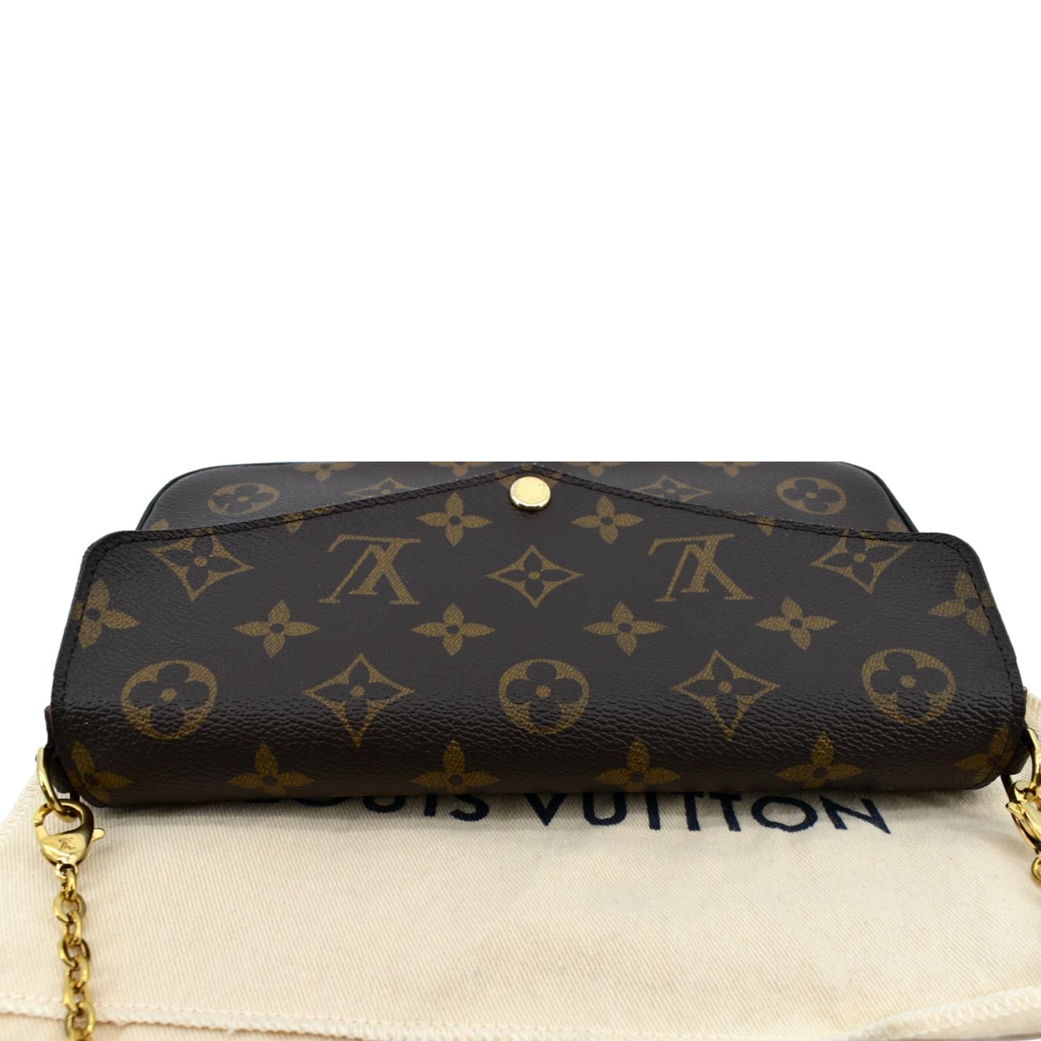 Louis Vuitton coin case coin purse monogram mini black 86