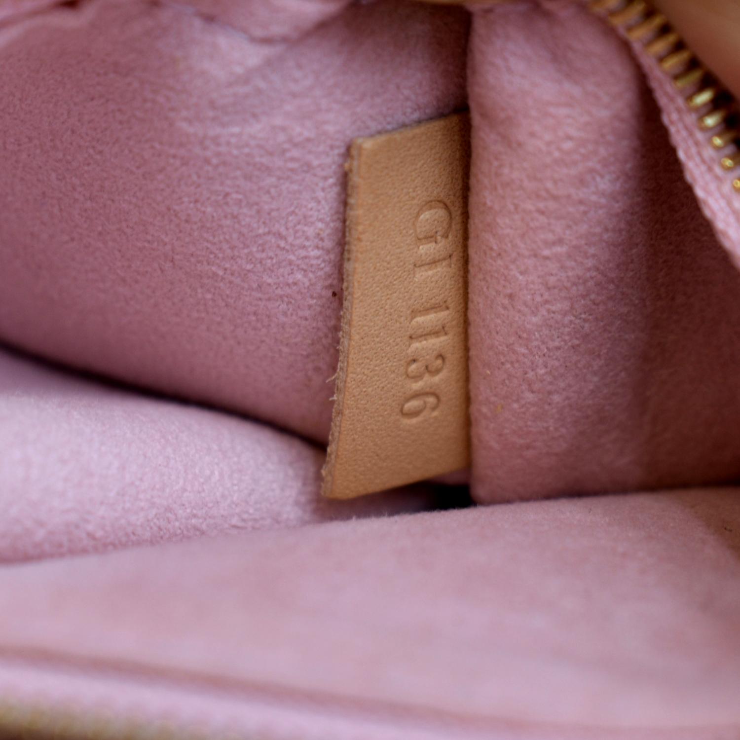 Louis Vuitton Damier Azur Girolata Bucket Bag Pink White Blue unae