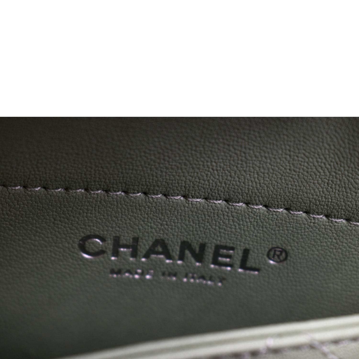 Chanel Boy PVC Quilted Bag