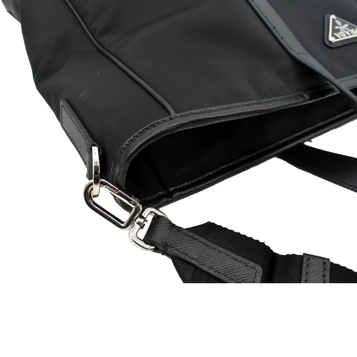 Black Re-nylon Tote Bag