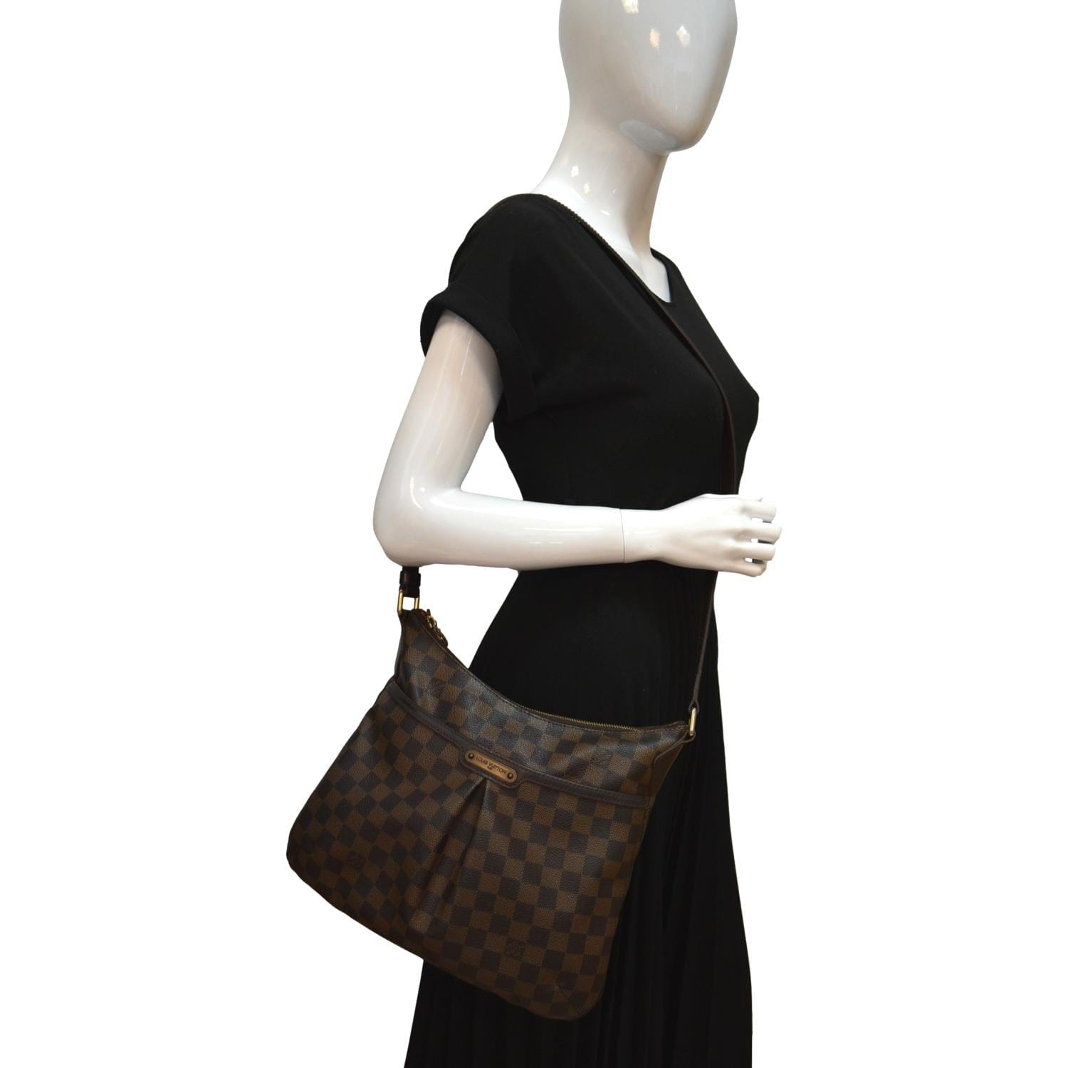 Louis Vuitton, Bags, Louis Vuitton Bloomsbury Gm Damier Ebene Shoulder  Crossbody Bag Brown