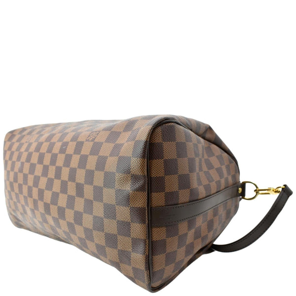 Louis Vuitton Speedy 30 Bandouliere Damier Ebene Shoulder Bag Brown