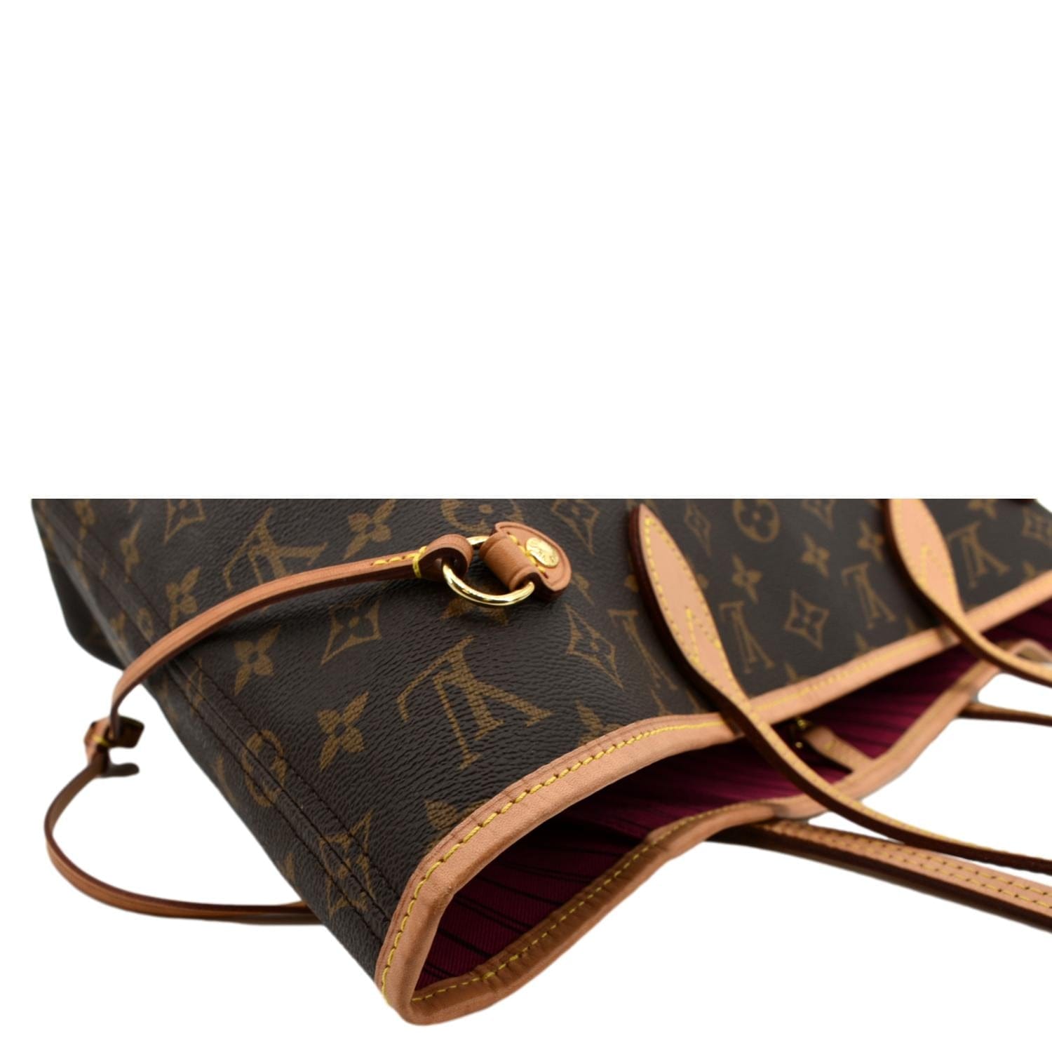 Louis Vuitton Monogram Neverfull MM M40156 Tote Bag Canvas Brown Authentic  10017
