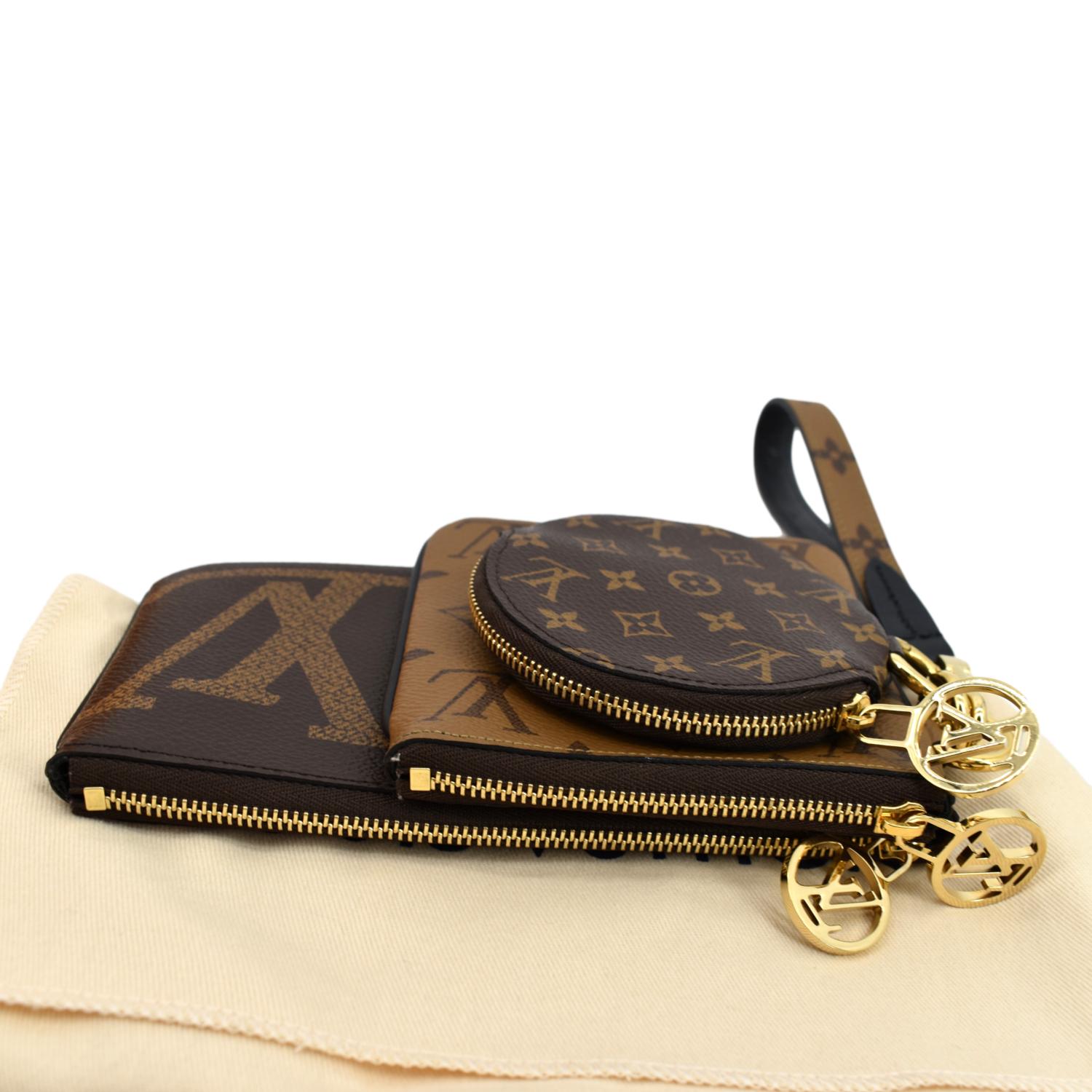 Louis Vuitton Monogram Trio Pouch Round Coin Purse - Brown Bag Accessories,  Accessories - LOU815934