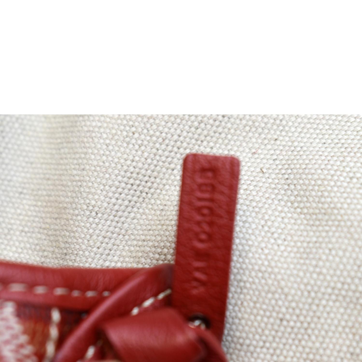 Saint-louis cloth tote Goyard Red in Cloth - 35991835