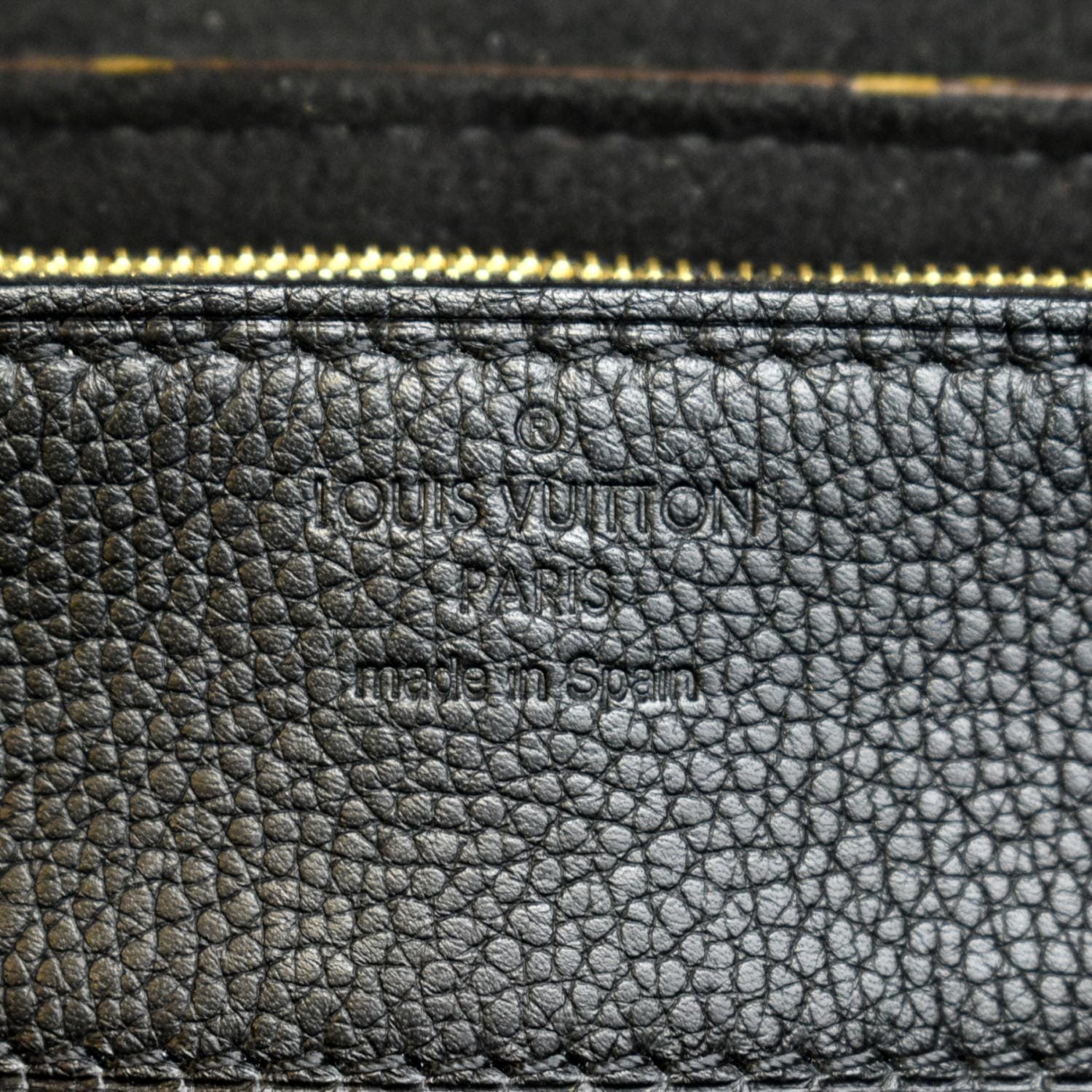 Louis Vuitton Black Monogram Canvas Pallas Chain Bag For Sale at