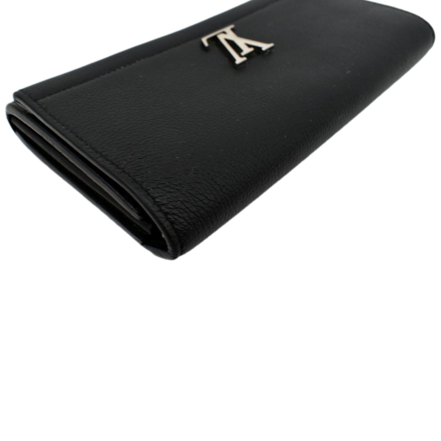 M62328 Louis Vuitton 2016 Premium Soft Leather LockMe II Wallet- 2 Colors