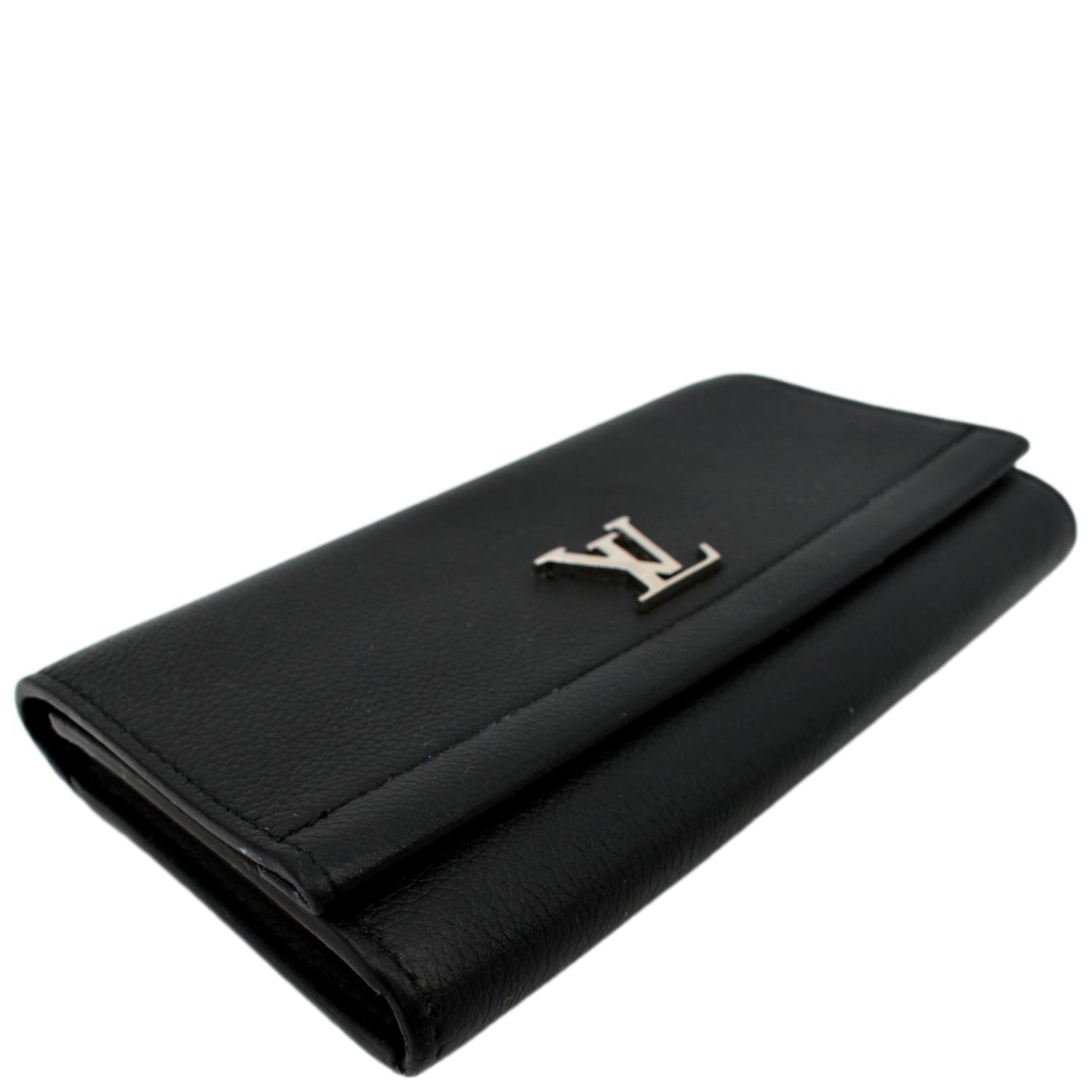 Louis Vuitton Wallet Portefeuille Double V Compact Noir Black X