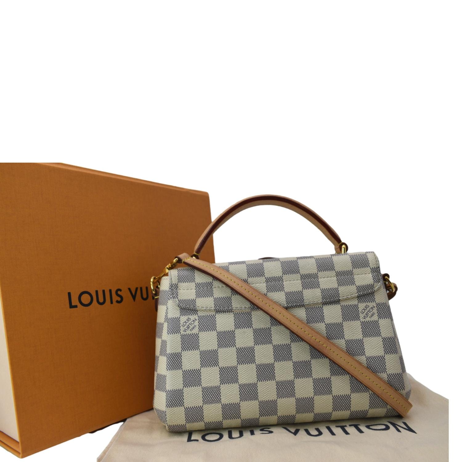 White Louis Vuitton Purses