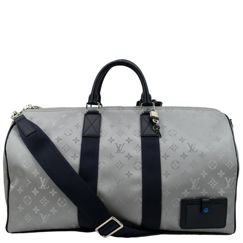 Louis Vuitton // 2017 Damier Graphite Keepall Bandouliere 45 Bag – VSP  Consignment