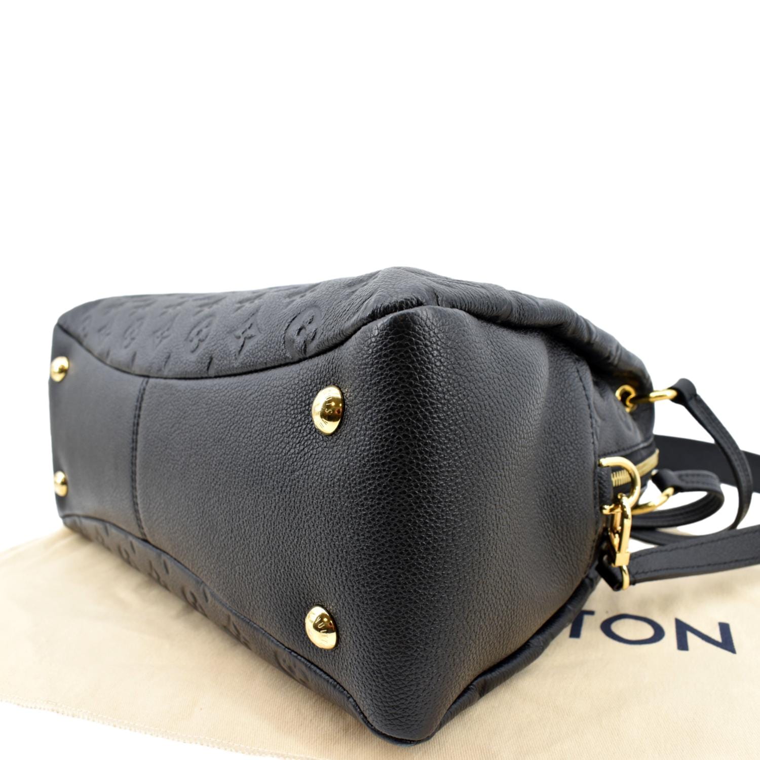 Louis Vuitton Ponthieu PM Shoulder Bag Monogram Empreinte Marine