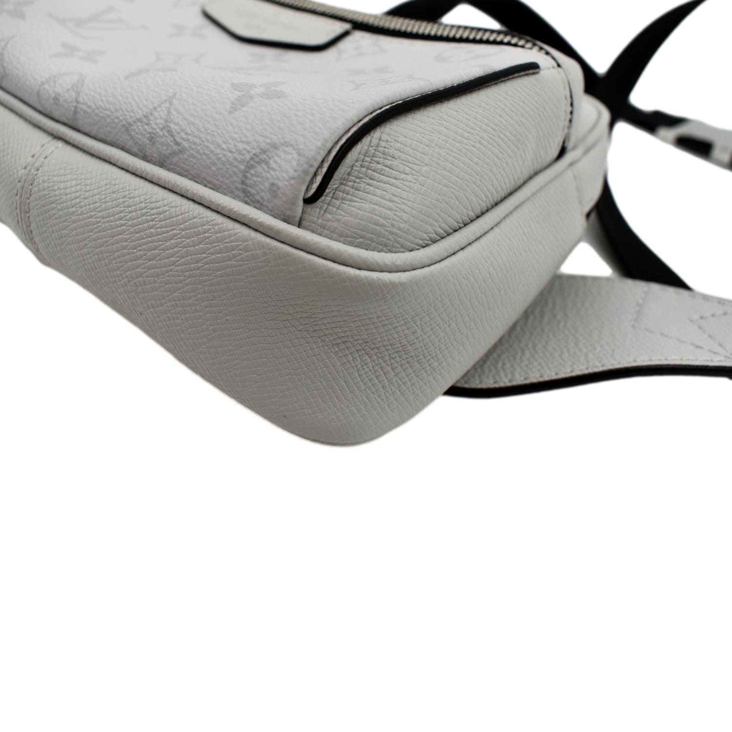 Louis Vuitton Flap Messenger Shoulder Bag Monogram Antarctica
