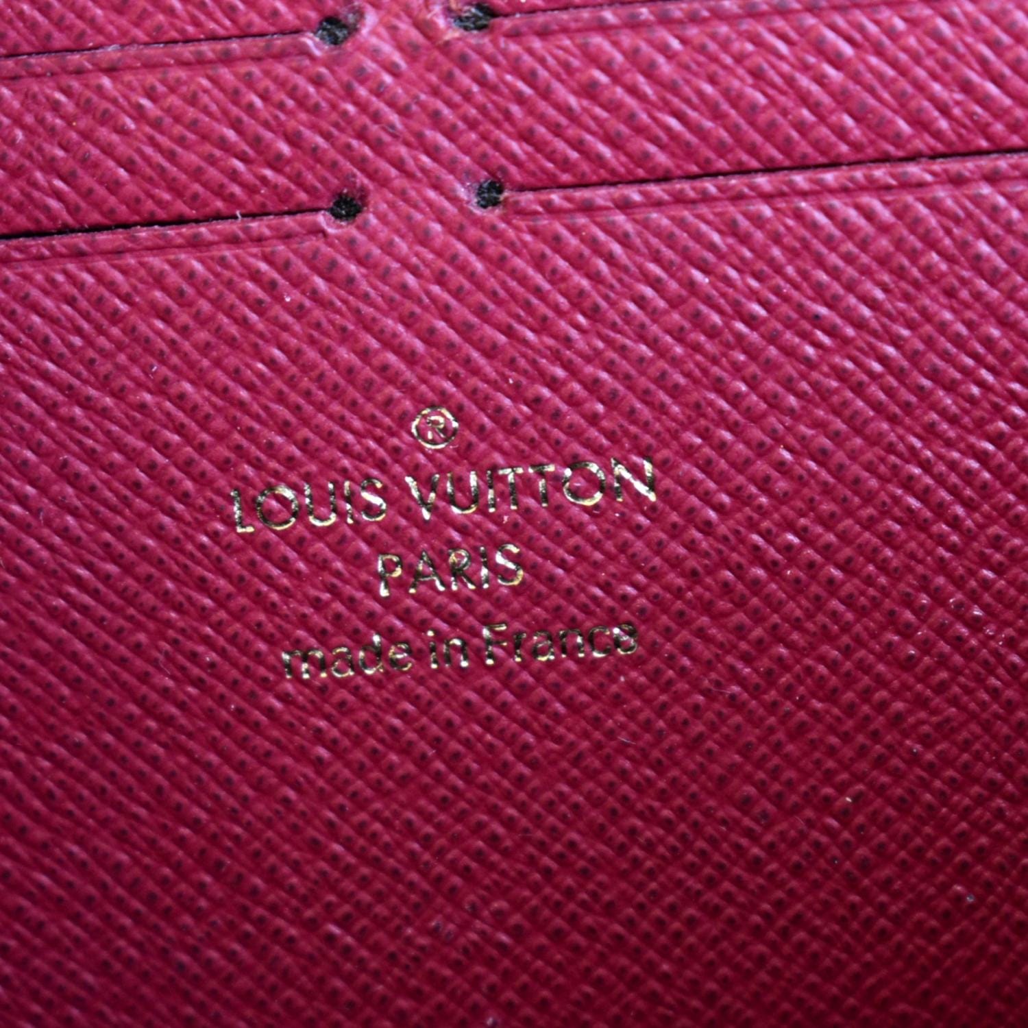 Louis Vuitton Clemence Wallet Monogram Canvas Brown 2347654