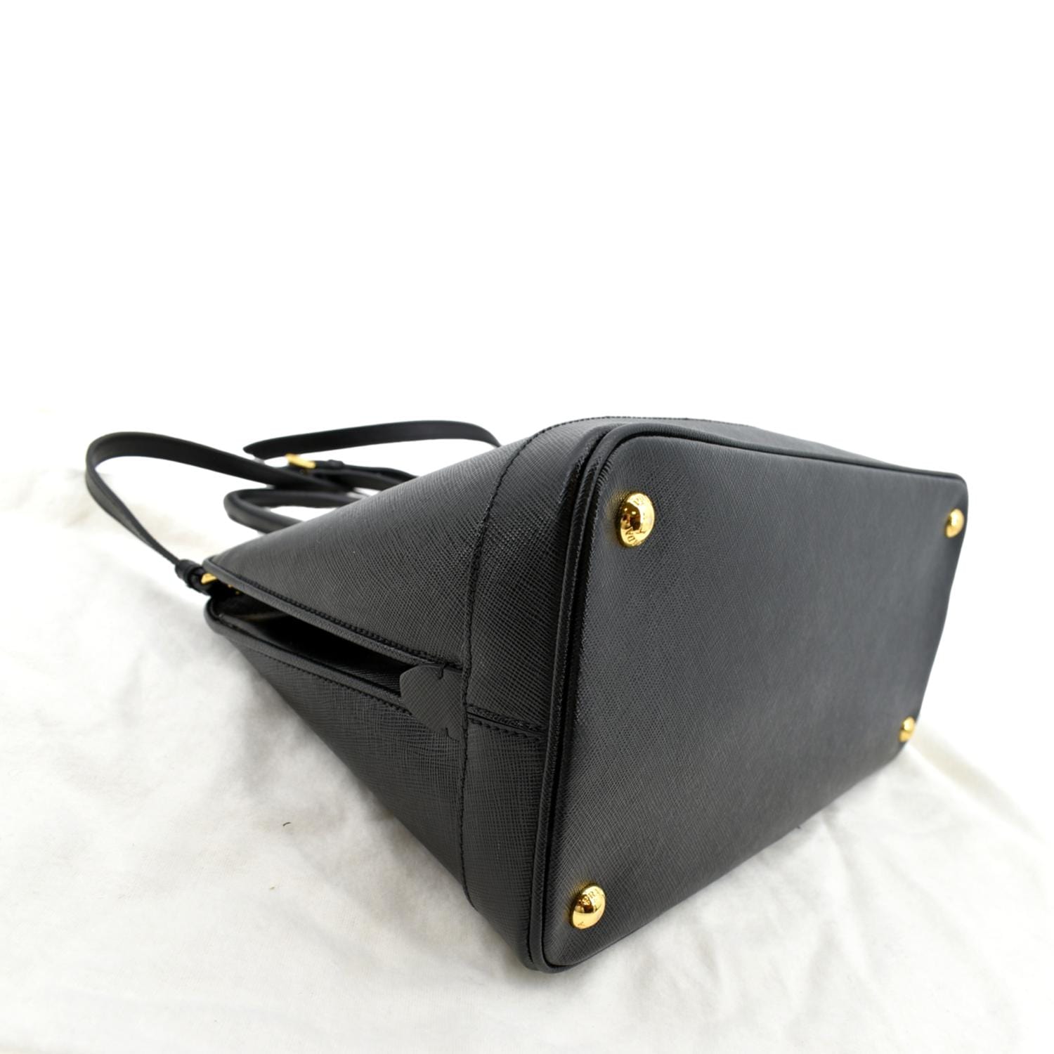 Prada Medium Saffiano Lux Promenade Tote - Black Handle Bags, Handbags -  PRA861229
