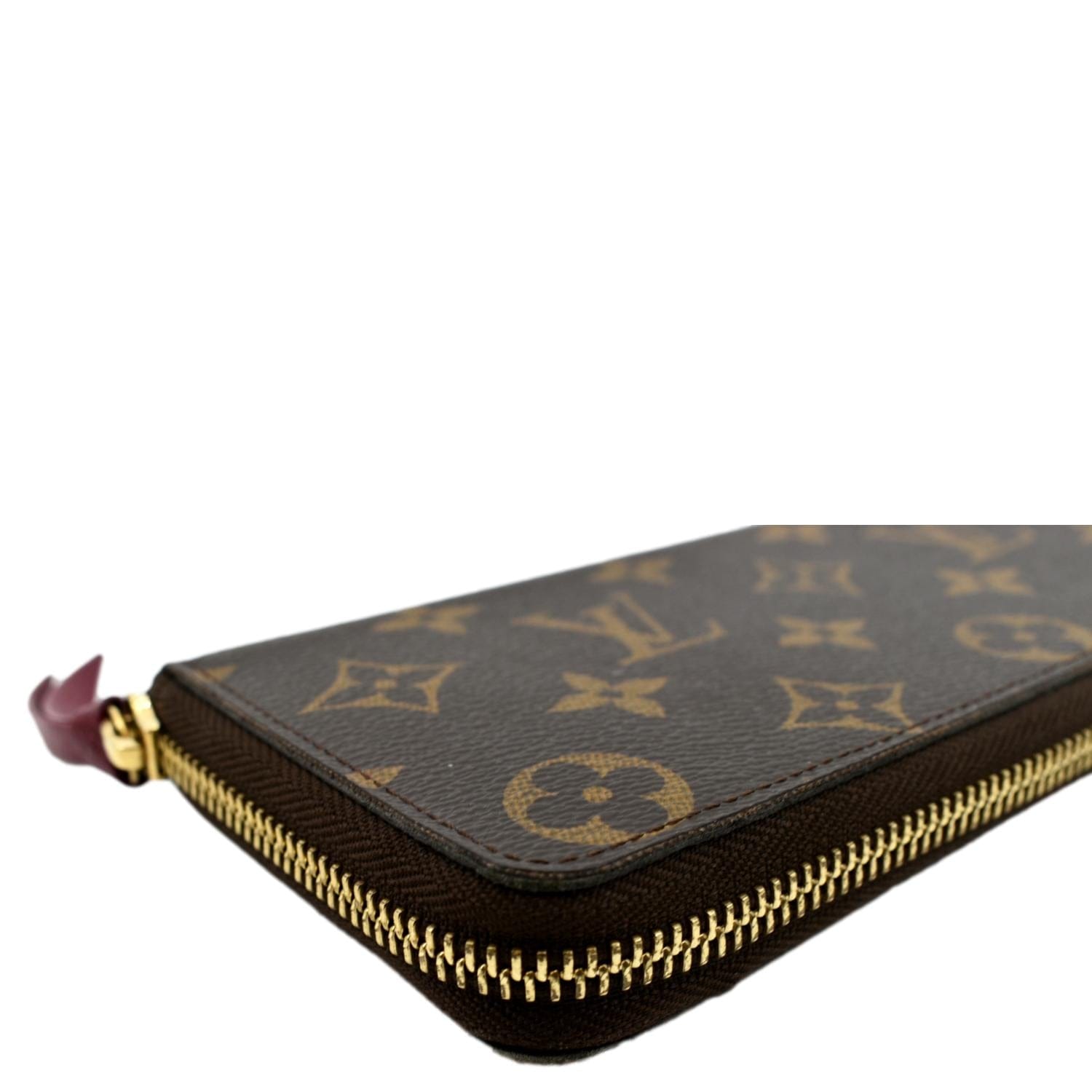100% Authentic Louis Vuitton Small Monogram Zip Wallet Made In