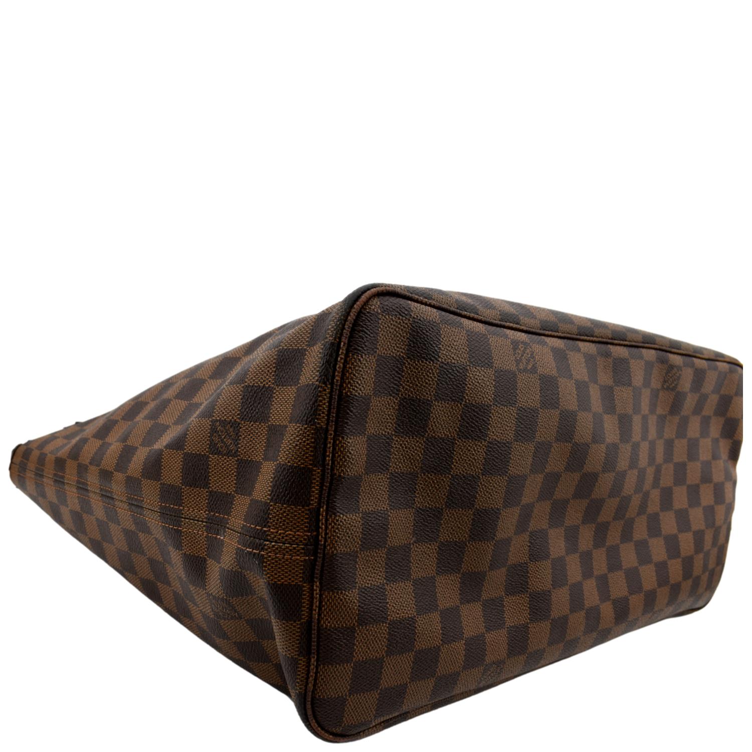 Louis Vuitton Neverfull GM Dark brown Leather ref.413076 - Joli Closet