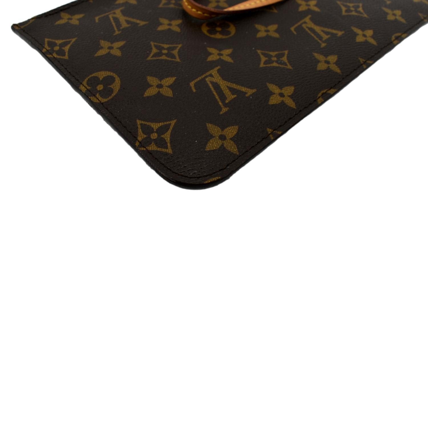 Louis Vuitton Neverfull Pochette Monogram Canvas Large Brown 2416451