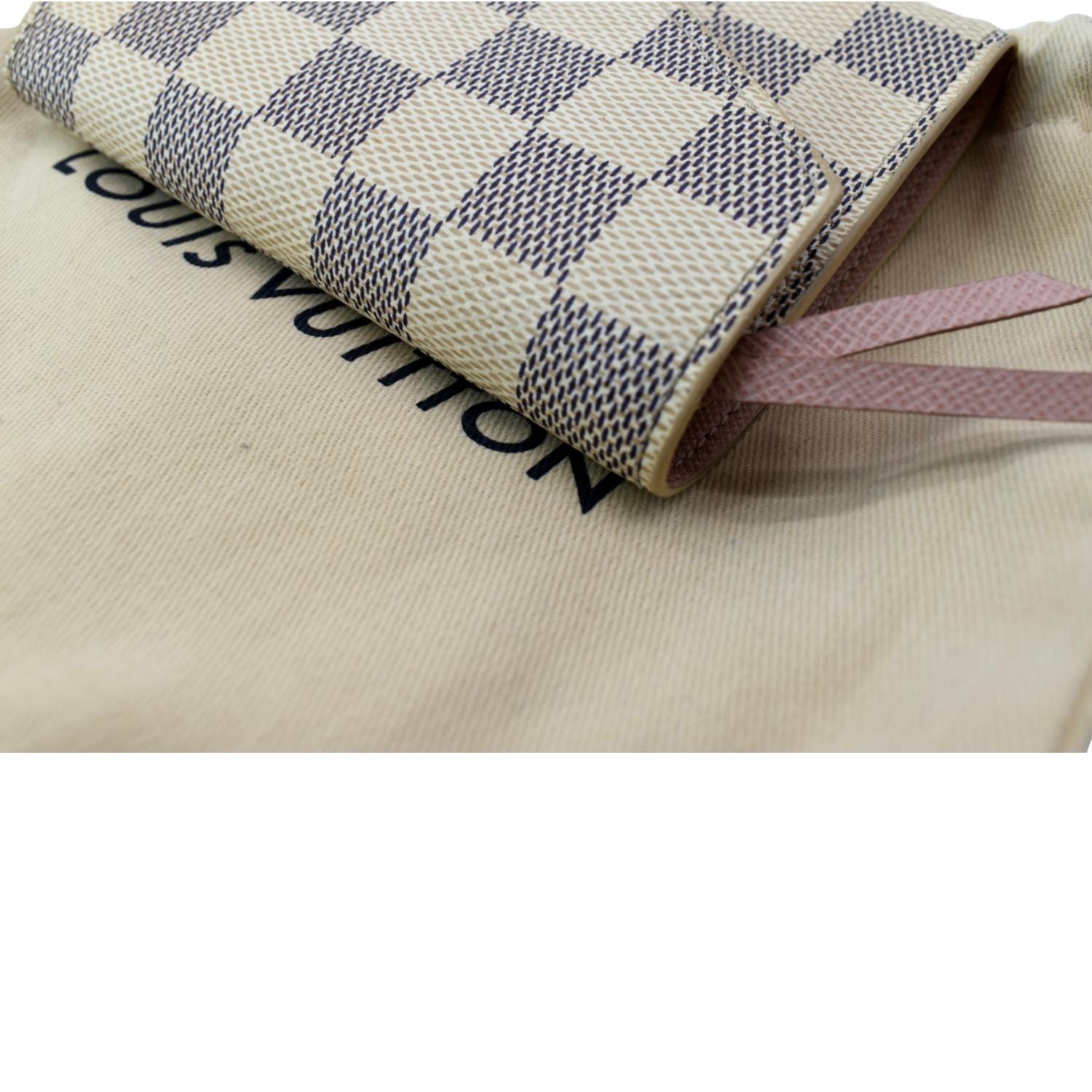Louis Vuitton Damier Azur Studded Victorine Wallet