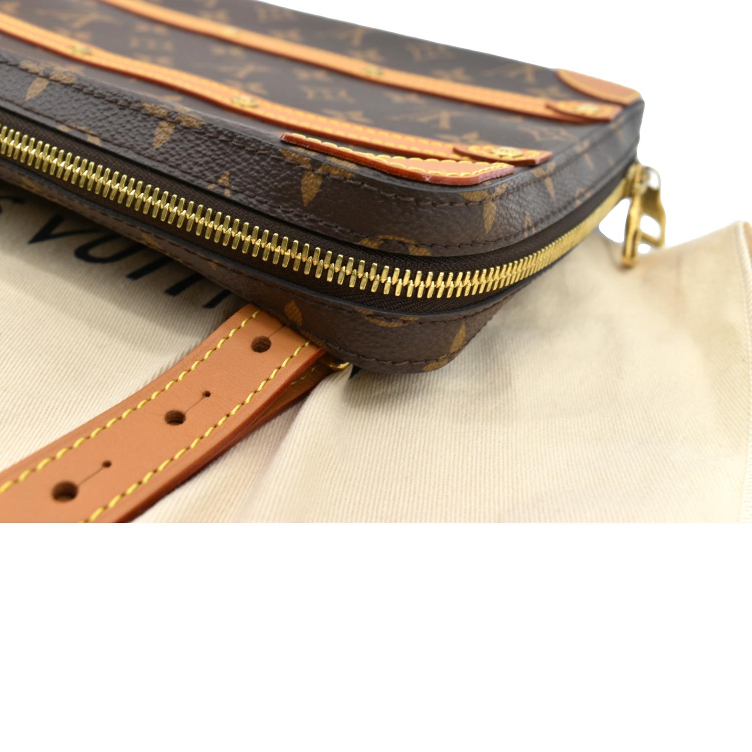 Louis Vuitton Brown Monogram Soft Trunk Messenger PM Gold Tone Hardware  Available For Immediate Sale At Sotheby's