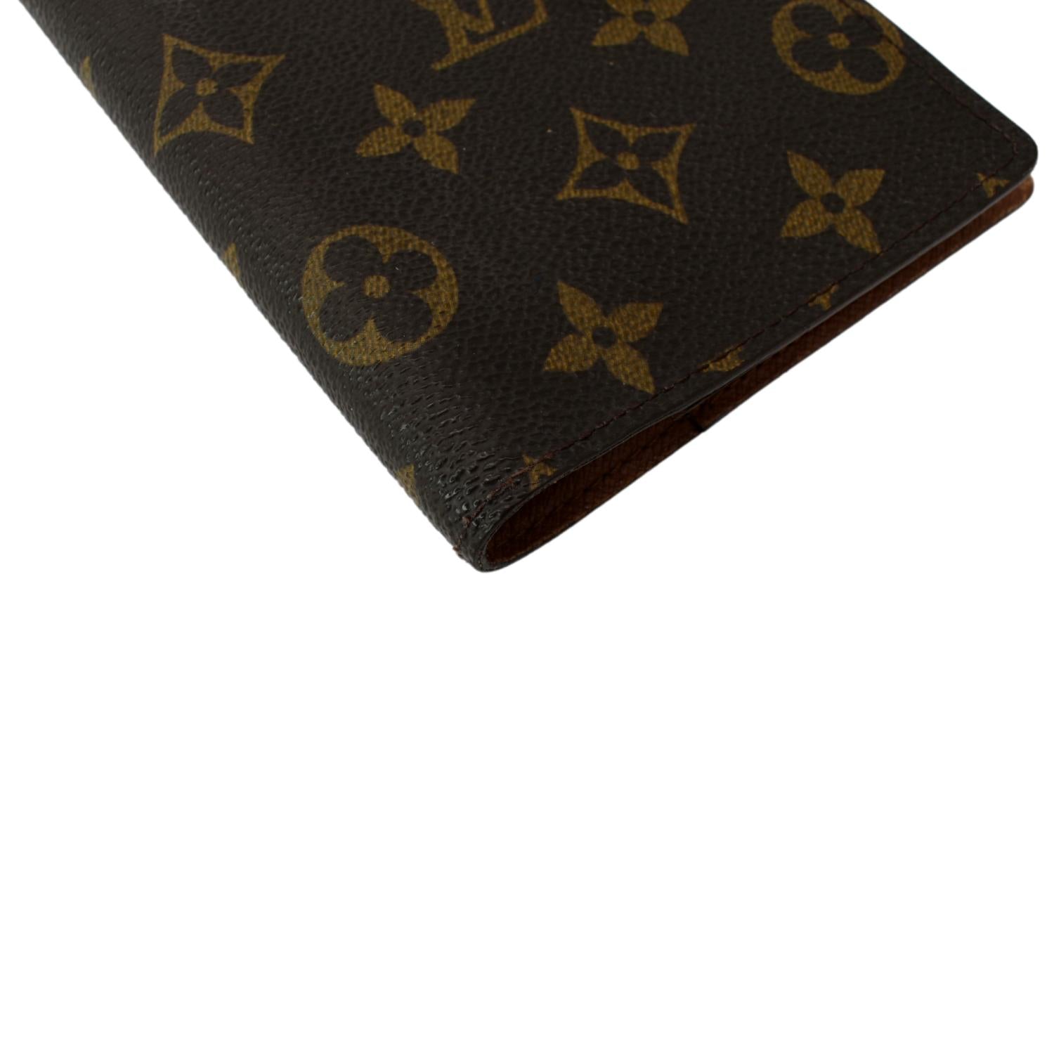 Louis Vuitton Monogram Canvas Checkbook Cover Louis Vuitton