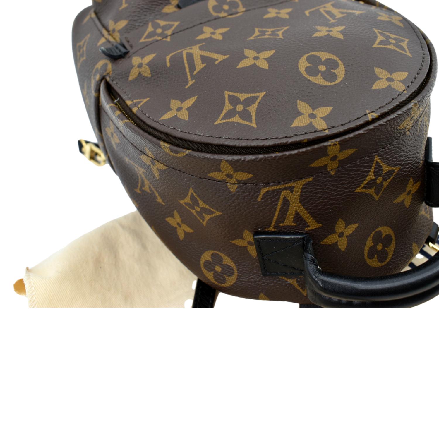 Authentic Louis Vuitton Monogram Palm Springs MINI Back Pack M41562 Used  F/S