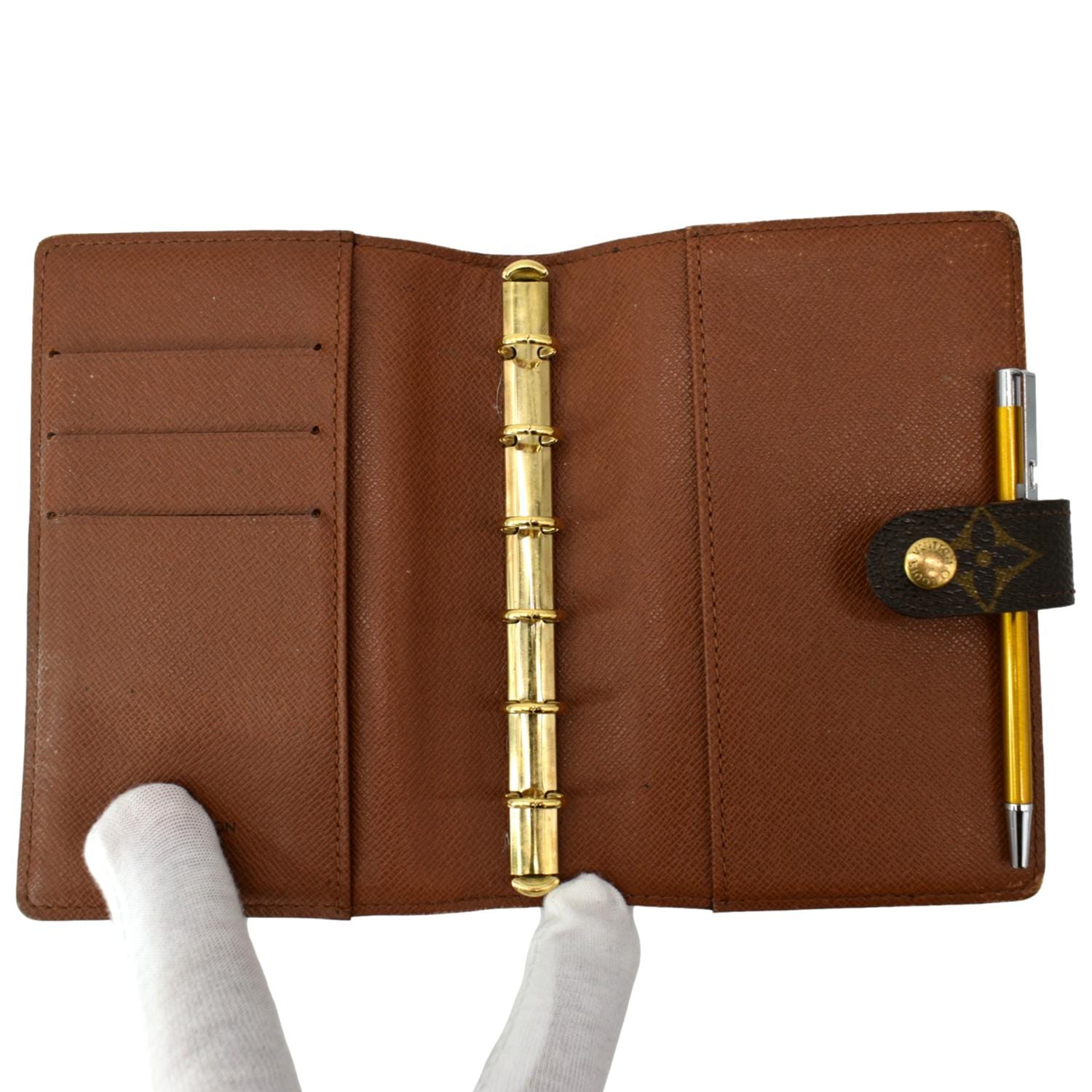 Louis Vuitton Agenda PM Brown Leather ref.638140 - Joli Closet