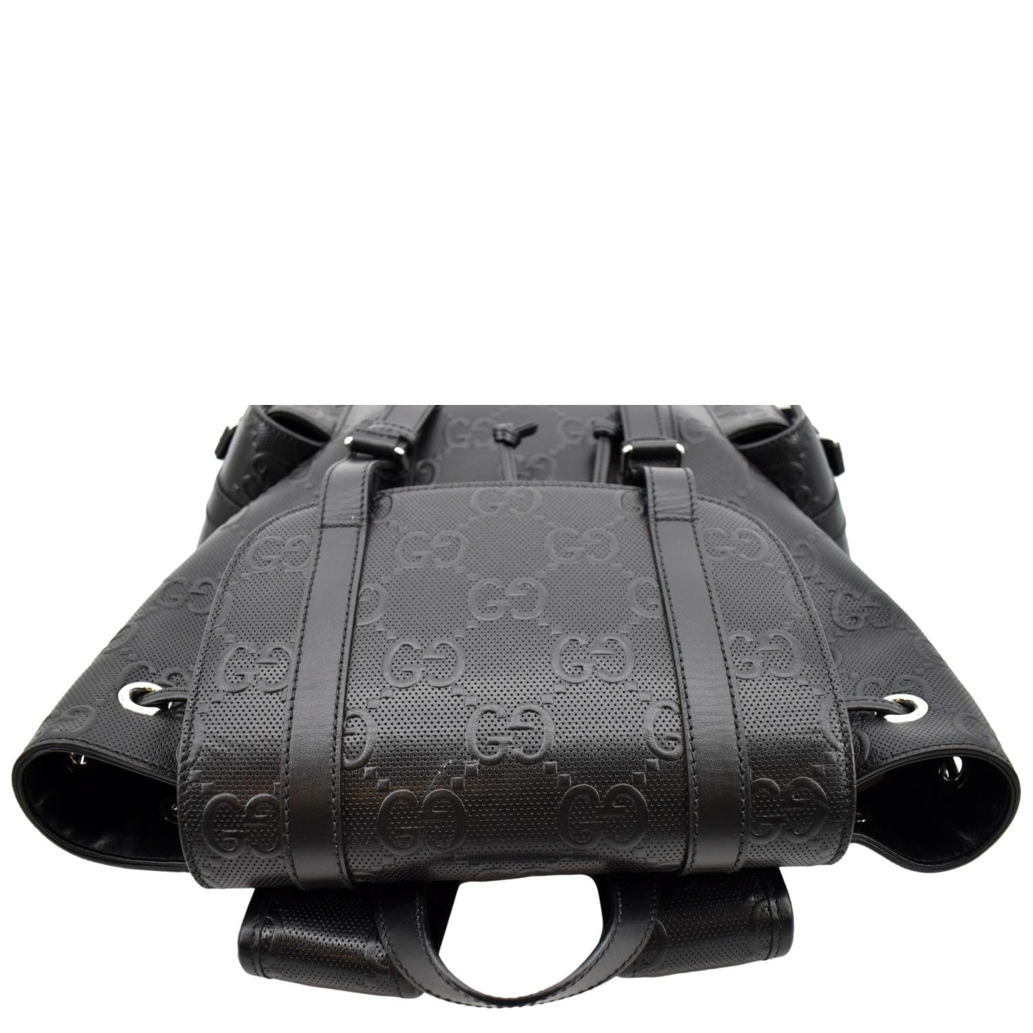Gucci GG Embossed Backpack Medium Black