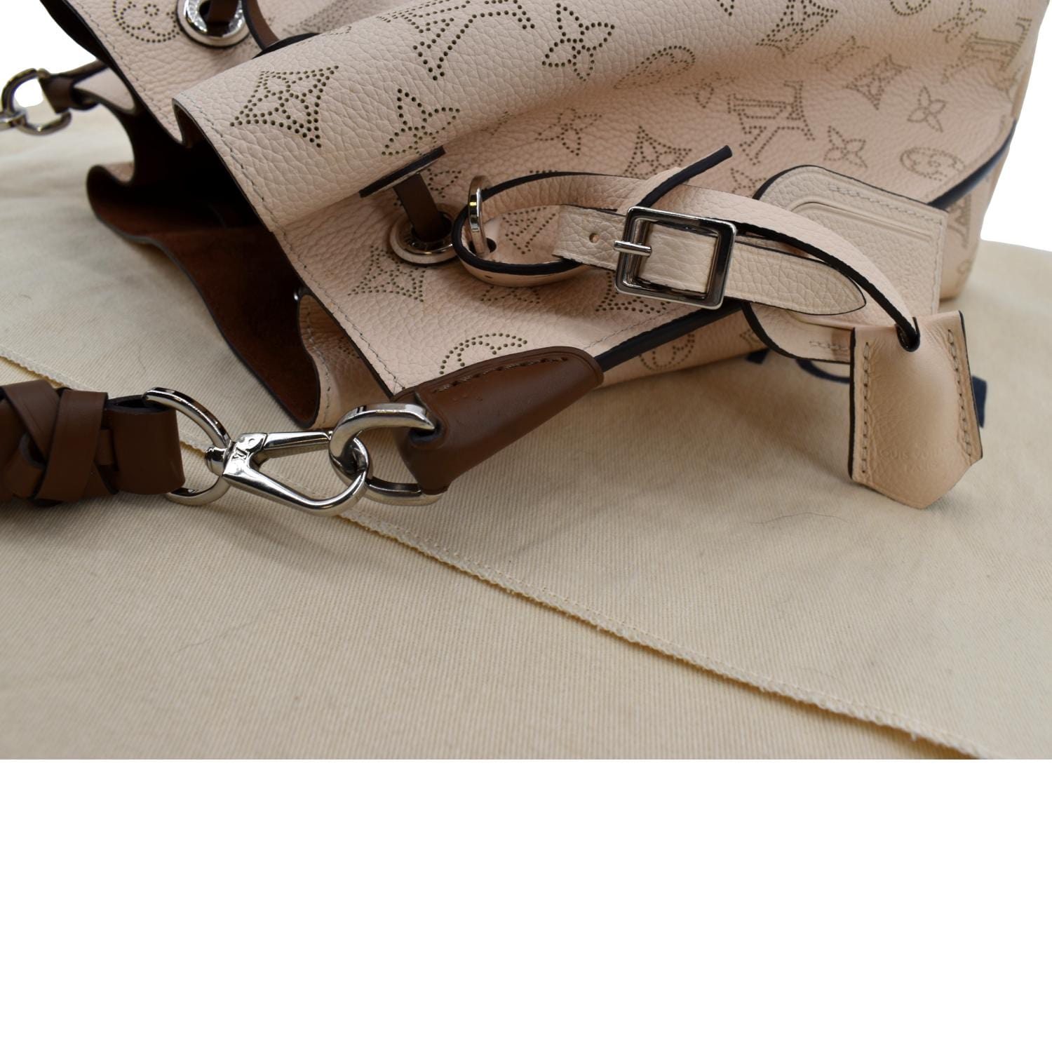 Louis Vuitton Muria Mahina Perforated Leather Crossbody Bag