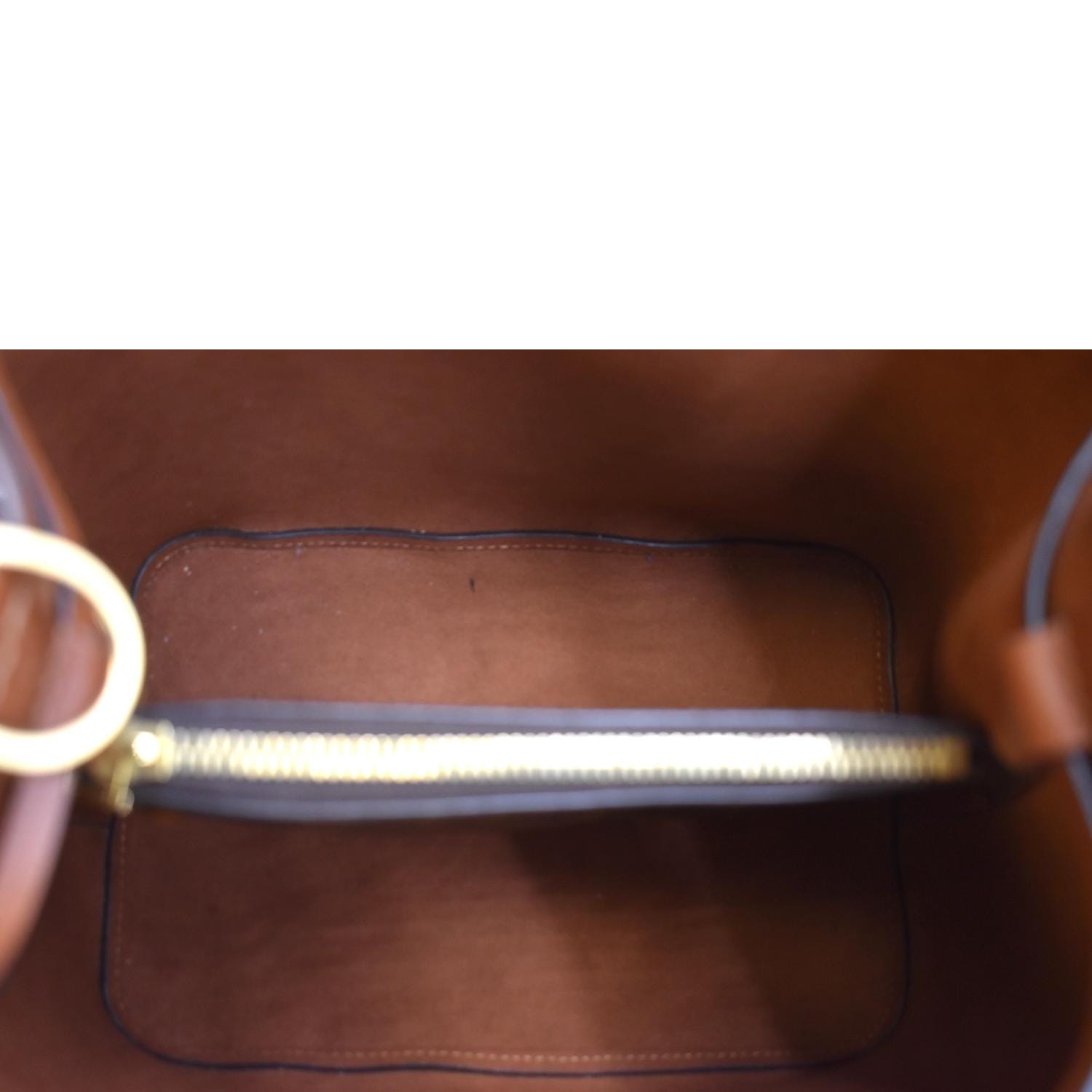 3D model Louis Vuitton Neonoe MM Bag Monogram Caramel Brown Leather VR / AR  / low-poly