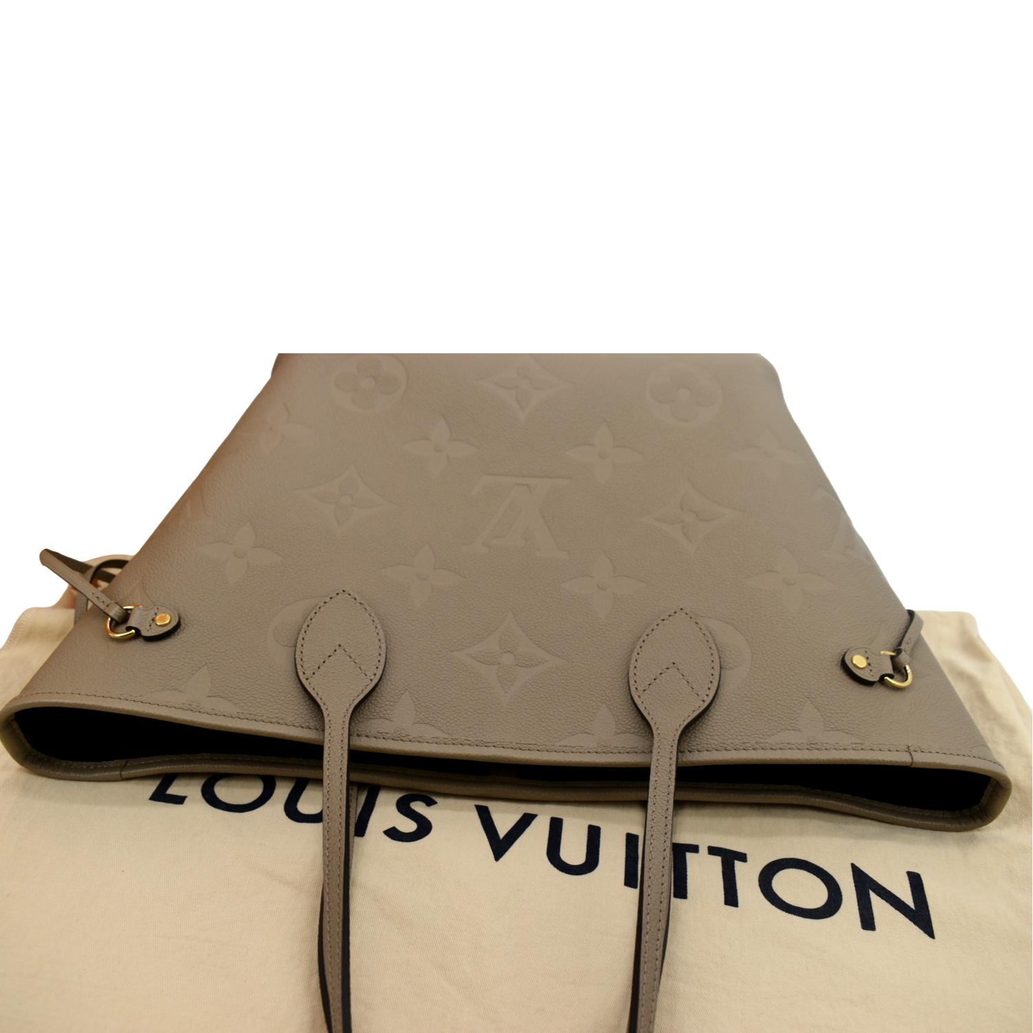 Neverfull leather tote Louis Vuitton Multicolour in Leather - 37564837