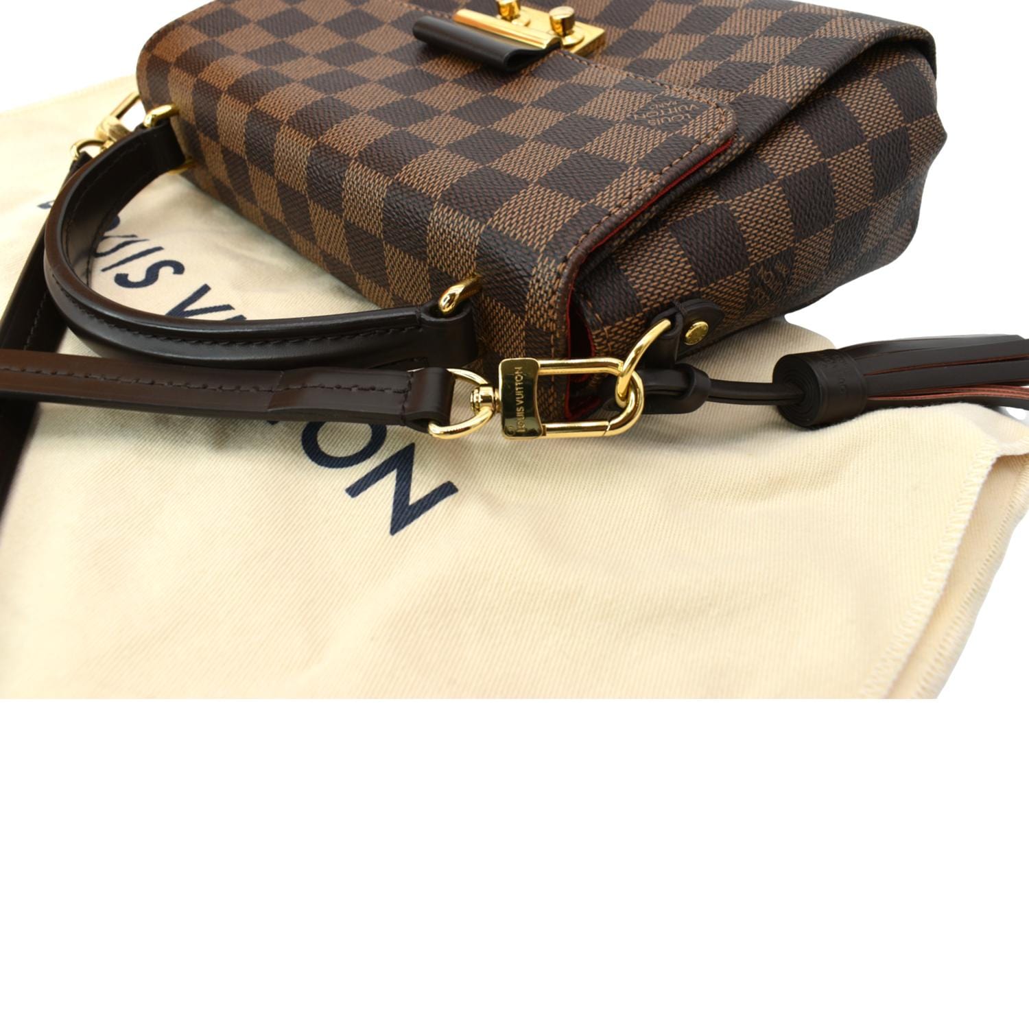 Louis Vuitton Croisette Crossbody Bag in Damier Ebene-TheShadesHut