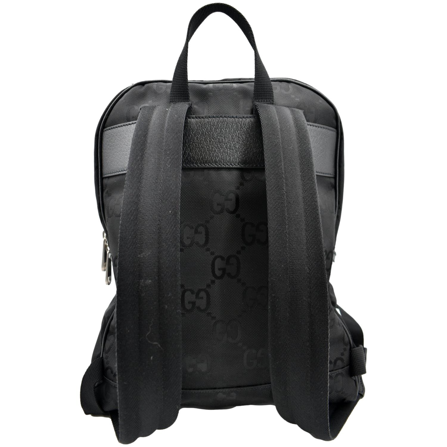 GUCCI Off The Grid GG Nylon Backpack Bag Black 644992