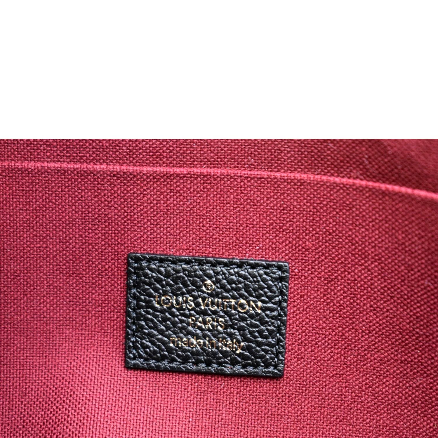 Pochette Felicie Crafty Bicolor Empreinte – Keeks Designer Handbags