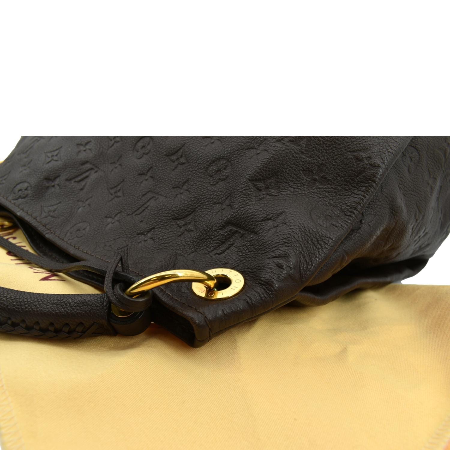 Louis Vuitton Artsy MM Hobo Terre Monogram Empreinte Leather Large Shoulder  Bag