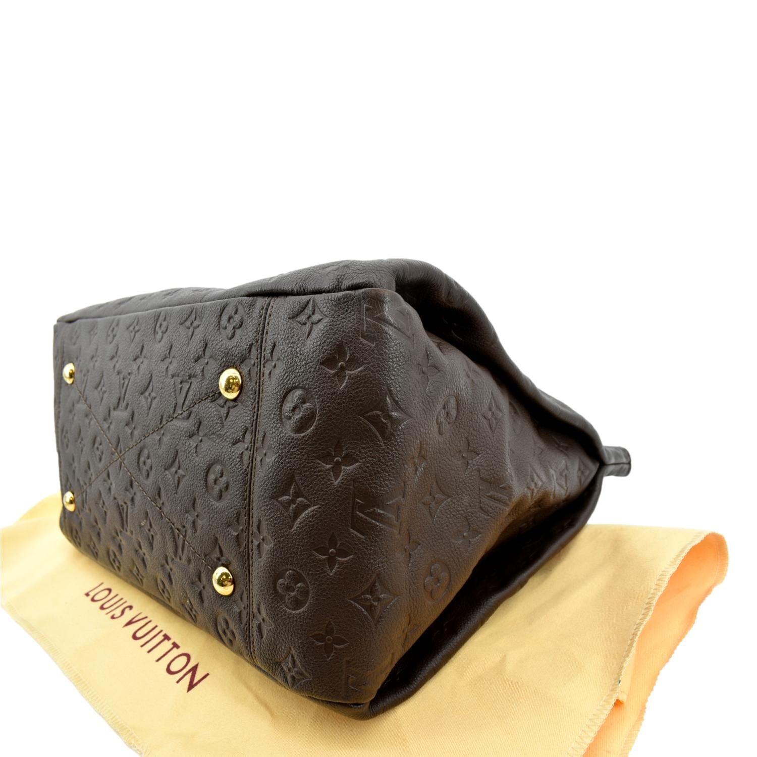 Louis Vuitton Black Monogram Empreinte Leather Artsy MM Bag Louis Vuitton