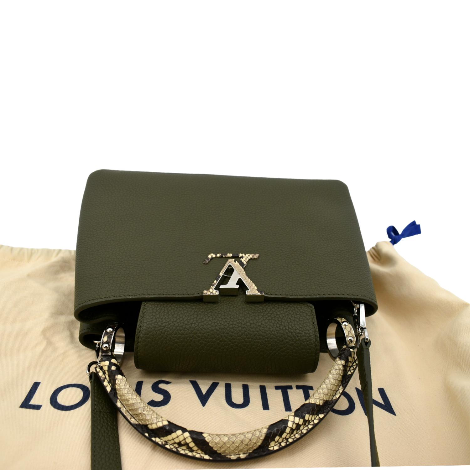 Capucines MM Python - Handbags