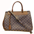 LOUIS VUITTON Greenwich Damier Ebene Shoulder Handbag