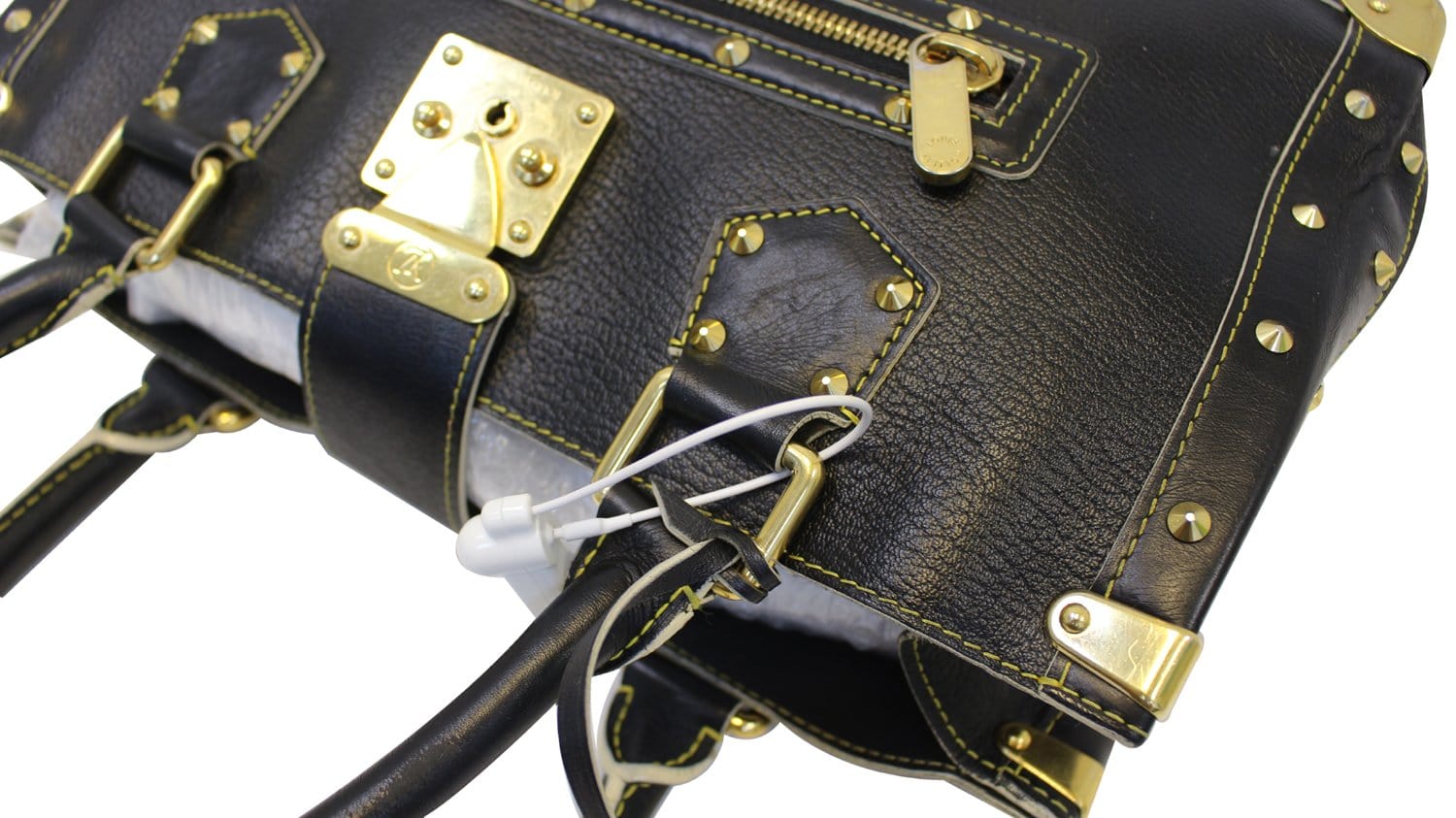 Louis Vuitton Leather Clochette