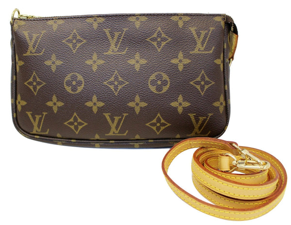 LOUIS VUITTON Monogram Canvas Pochette Accessoires Crossbody Bag